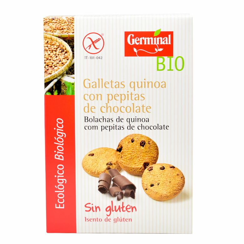 Bolachas de Quinoa com Pepitas de Chocolate 250g